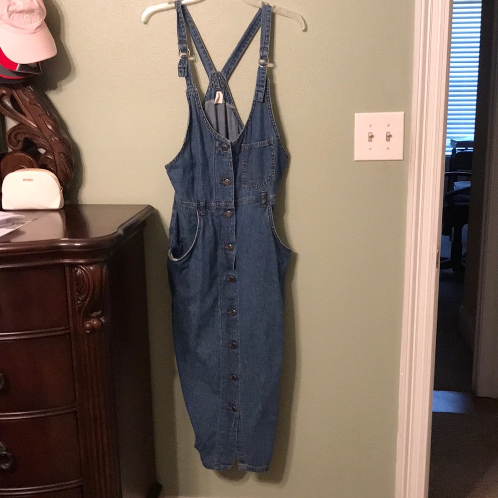 Women’s Lee Jean Dress- Front Button-M